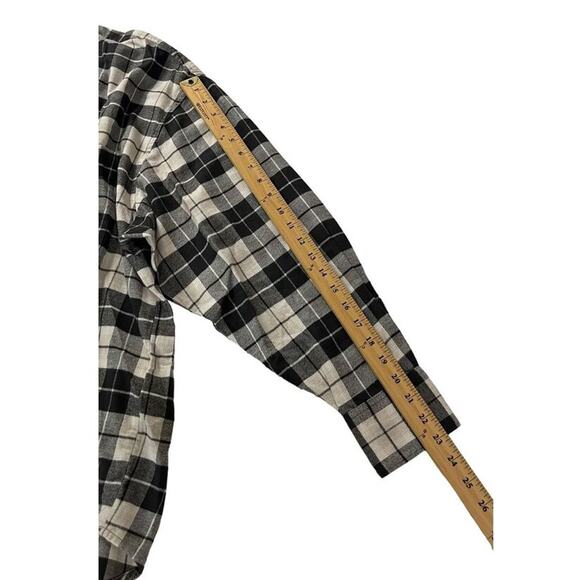 Levi’s Silver Tab Western Relaxed Plaid Flannel Shirt Plus Size 2X Large New - Picture 6 of 12